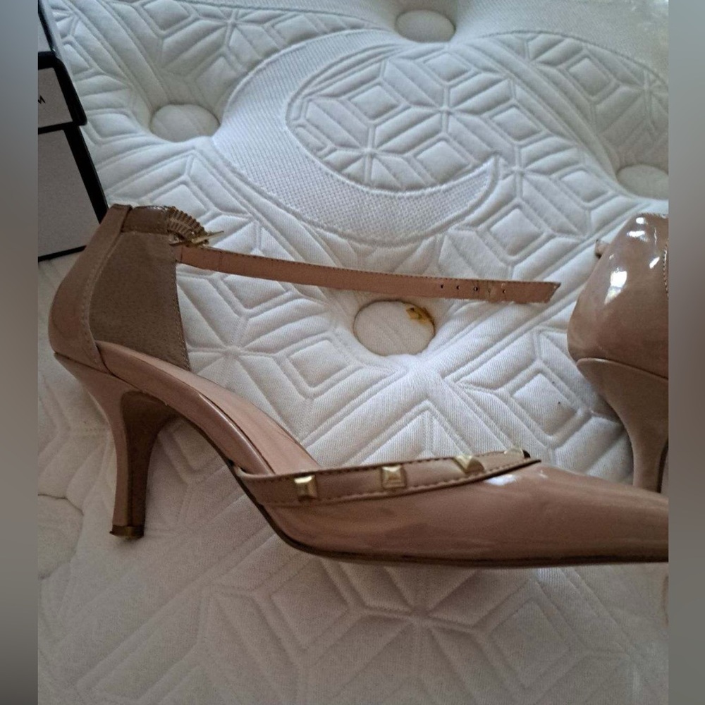 Patent Pumps with Stud Trim - Picture 10 of 13
